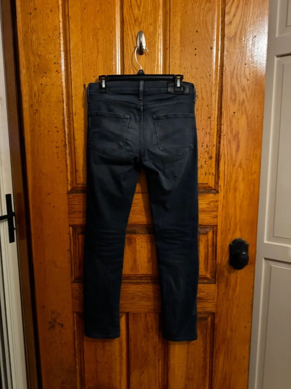 PAIGE Lennox Skinny Jeans Mens 29 Dark Wash Stretch Slim Denim